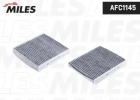 Фильтр салона Ford Focus-2,Mondeo 07-, S-max (уголь) ор.1494697/1315687 Miles AFC1149/AFC1145