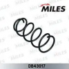 Пружина Ford Focus-2/C-max 1.8-2.0 передняя MILES DB43017
